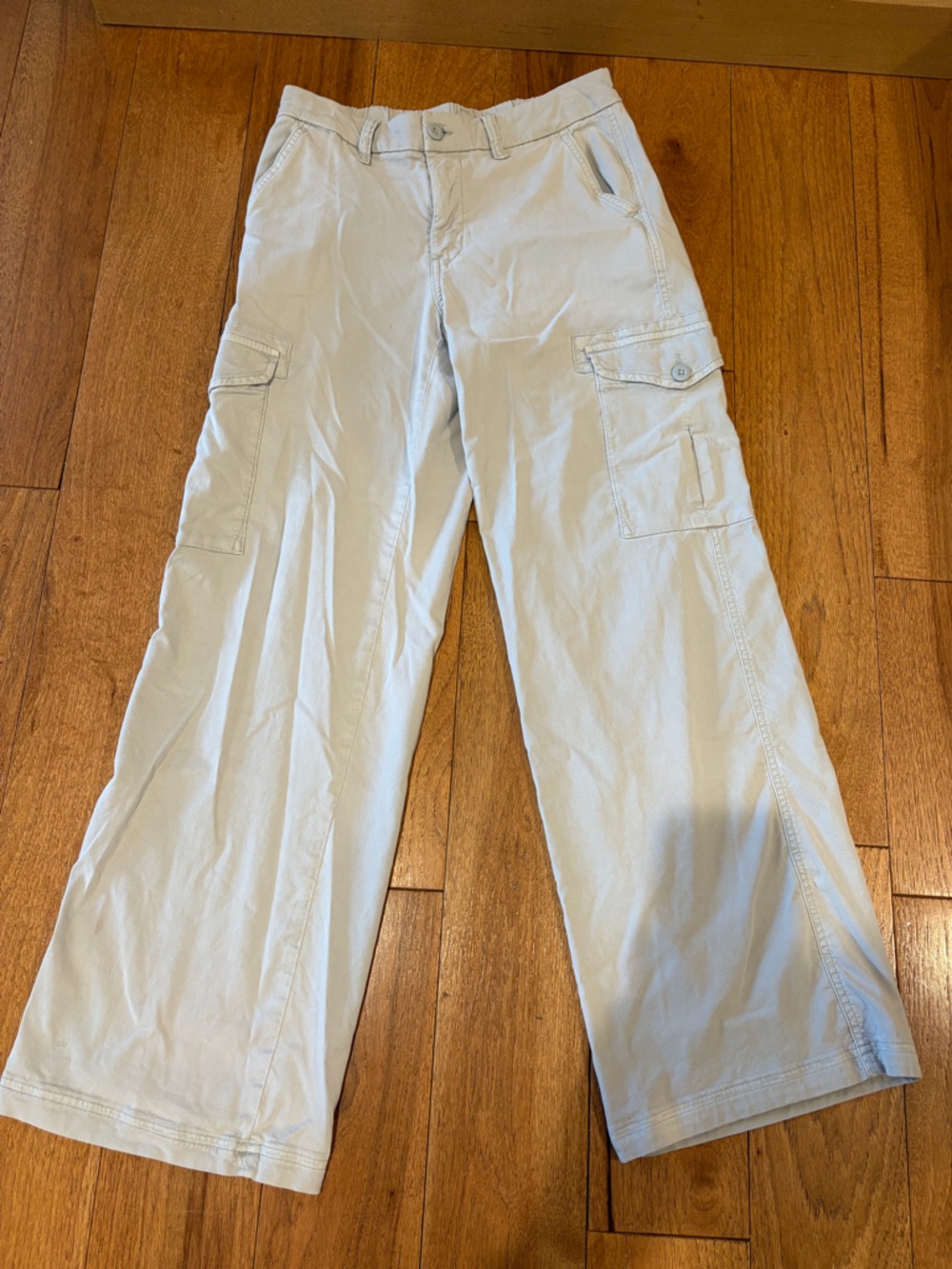 American Eagle Outfitters Womans grey Cargo Pants - Wide Leg